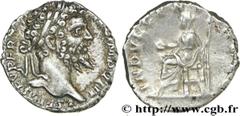 SEPTIME SEVERE (13/04/193-4/02/211) Lucius Septimius Severus Denier 197 N° brm_152827 Date : 197 Nom de l'atelier : Rome Métal : argent Diamètre : 16,5mm Axe des coins : 12h. Poids : 3,38g. Degré de r