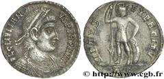 JULIEN II LE PHILOSOPHE (6/11/355-26/06/363) Flavius Claudius Julianus Auguste (02/360-26/06/363) Miliarense léger 360-361 N° brm_152971 Date : 360-361 Nom de l'atelier : Lyon Métal : argent Diamètre 