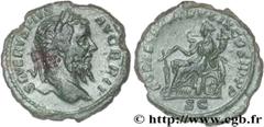 SEPTIME SEVERE (13/04/193-4/02/211) Lucius Septimius Severus As 211 N° brm_153058 Date : 211 Nom de l'atelier : Rome Métal : cuivre Diamètre : 26,00mm Axe des coins : 6h. Poids : 9,68g. Degré de raret