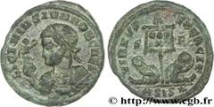 LICINIUS II (1/04/317-09/324) Flavius Valerius Constantinus Licinianus Licinius César (317-324) Centenionalis ou nummus 320 N° brm_153127 Date : 320 Nom de l'atelier : Siscia Métal : cuivre Diamètre :