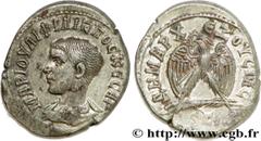 PHILIPPE II (05/244-09/249) Marcus Julius Philippus César (05/244-04/247) Tétradrachme syro-phénicien 244 N° brm_153810 Date : 244 Nom de l'atelier : Antioche Métal : billon Diamètre : 28,00mm Axe des