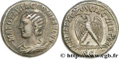 OTACILIA SEVERA (+249) Marcia Otacilia Severa Femme de Philippe Ier, mère de Philippe II - Augusta (244-249) Tétradrachme syro-phénicien 245 N° brm_153815 Date : 245 Nom de l'atelier : Antioche Métal 