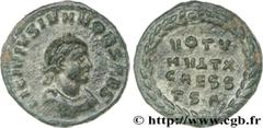 LICINIUS II (1/04/317-09/324) Flavius Valerius Constantinus Licinianus Licinius César (317-324) Centenionalis ou nummus 319 N° brm_153879 Date : 319 Nom de l'atelier : Thessalonique Métal : cuivre Dia