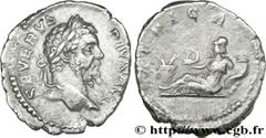 SEPTIME SEVERE (13/04/193-4/02/211) Lucius Septimius Severus Denier 207 N° brm_153982 Date : 207 Nom de l'atelier : Rome Métal : argent Diamètre : 20mm Axe des coins : 12h. Poids : 3,36g. Degré de rar
