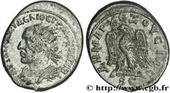 TRAJAN DECE (07/249-06/251) Caius Messius Quintus Traianus Decius Tétradrachme syro-phénicien 250 N° brm_154336 Date : 250 Nom de l'atelier : Antioche Métal : billon Diamètre : 28mm Axe des coins : 12