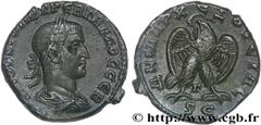 TREBONIEN GALLE (06/251-06/253) Caius Vibius Trebonianus Gallus Tétradrachme syro-phénicien 251 N° brm_154404 Date : 251 Nom de l'atelier : Antioche Métal : billon Diamètre : 28mm Axe des coins : 12h.