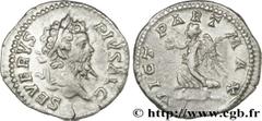 SEPTIME SEVERE (13/04/193-4/02/211) Lucius Septimius Severus Denier 204 N° brm_154561 Date : 204 Nom de l'atelier : Rome Métal : argent Diamètre : 18mm Axe des coins : 12h. Poids : 3,28g. Degré de rar