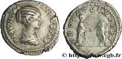 PLAUTILLE (+211) Publia Fulvia Plautilla Augusta (202-205) Denier 202 N° brm_154809 Date : 202 Nom de l'atelier : Rome Métal : argent Diamètre : 19,5mm Axe des coins : 12h. Poids : 2,67g. Degré de rar