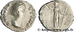 FAUSTINE MERE (+141) Annia Galeria Faustina Consécration d'Antonin le Pieux Denier c. après 148 N° brm_154935 Date : c. après 148 Nom de l'atelier : Rome Métal : argent Diamètre : 17mm Axe des coins :