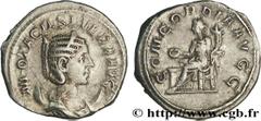 OTACILIA SEVERA (+249) Marcia Otacilia Severa Femme de Philippe Ier, mère de Philippe II - Augusta (244-249) Antoninien 247 N° brm_154982 Date : 247 Nom de l'atelier : Rome Métal : billon Diamètre : 2