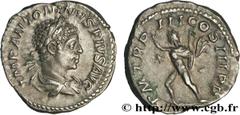 ELAGABAL (16/05/218-12/03/222) Marcus Aurelius Antoninus Denier 220 N° brm_155043 Date : 220 Nom de l'atelier : Rome Métal : argent Diamètre : 18mm Axe des coins : 6h. Poids : 3,45g. Degré de rareté :