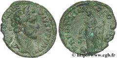 ANTONIN LE PIEUX (25/02/138-7/03/161) Titus Aurelius Fulvus Boionius Arrius Antoninus Auguste (10/07/138-7/03/161) As 155-156 N° brm_156736 Date : 155-156 Nom de l'atelier : Rome Métal : cuivre Diamèt