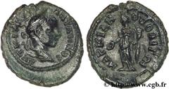 ELAGABAL (16/05/218-12/03/222) Marcus Aurelius Antoninus Assarion c. 218 N° brm_156784 Date : c. 218 Nom de l'atelier : Marcianopolis Métal : cuivre Diamètre : 18,00mm Axe des coins : 12h. Poids : 2,3