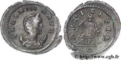 SALONINE (+268) Cornelia Salonina Femme de Gallien, mère de Valérien II et de Salonin - Augusta (253-268) Antoninien 260-262 N° brm_156837 Date : 260-262 Nom de l'atelier : Rome Métal : billon Diamètr