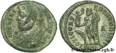 LICINIUS Ier (11/08/308-09/324) Valerius Licinianus Licinius Follis ou nummus 318 N° brm_156907 Date : 318 Nom de l'atelier : Nicomédie Métal : cuivre Diamètre : 19,00mm Axe des coins : 12h. Poids : 3