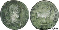 JULIEN II LE PHILOSOPHE (6/11/355-26/06/363) Flavius Claudius Julianus Auguste (02/360-26/06/363) Double maiorina, (GB, ئ 1) 362-363 N° brm_156987 Date : 362-363 Nom de l'atelier : Thessalonique Métal