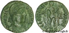 VALENS (28/03/364-9/08/378) Flavius Valens Nummus, (PB, ئ 3) 367-375 N° brm_156993 Date : 367-375 Nom de l'atelier : Thessalonique Métal : cuivre Diamètre : 17,00mm Axe des coins : 6h. Poids : 2,74g. 