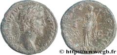 ANTONIN LE PIEUX (25/02/138-7/03/161) Titus Aurelius Fulvus Boionius Arrius Antoninus Auguste (10/07/138-7/03/161) As 143 N° brm_157861 Date : 143 Nom de l'atelier : Rome Métal : cuivre Diamètre : 26,