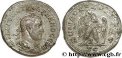 TREBONIEN GALLE (06/251-06/253) Caius Vibius Trebonianus Gallus Tétradrachme syro-phénicien 251 N° brm_158414 Date : 251 Nom de l'atelier : Antioche Métal : billon Diamètre : 26mm Axe des coins : 12h.