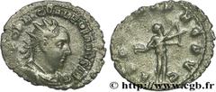VALERIEN Ier (07/253-06/260) Publius Licinius Valerianus Antoninien 253/255 N° brm_158539 Date : 253/255 Nom de l'atelier : Rome Métal : billon Diamètre : 20,5mm Axe des coins : 6h. Poids : 2,58g. Deg