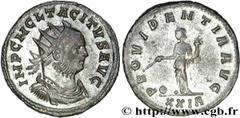 TACITE (11-12/275-06/276) Marcus Claudius Tacitus Aurelianus 276 N° brm_161017 Date : 276 Nom de l'atelier : Rome Métal : billon Diamètre : 21mm Axe des coins : 11h. Poids : 3,80g.   Etat de conservat