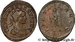 NUMERIEN (12/282-11/284) Marcus Aurelius Numerianus Auguste (03/283-11/284) Aurelianus 283 N° brm_161045 Date : 283 Nom de l'atelier : Rome Métal : billon Diamètre : 23mm Axe des coins : 11h. Poids : 