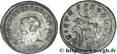 PROBUS (06-07/276-09/282) Marcus Aurelius Probus Aurelianus 280 N° brm_162417 Date : 280 Nom de l'atelier : Cyzique Métal : billon Diamètre : 22,5mm Axe des coins : 12h. Poids : 4,16g. Degré de rareté
