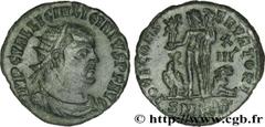 LICINIUS Ier (11/08/308-09/324) Valerius Licinianus Licinius Follis ou nummus 321-324 N° brm_162448 Date : 321-324 Nom de l'atelier : Cyzique Métal : cuivre Diamètre : 19,5mm Axe des coins : 12h. Poid