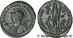LICINIUS II (1/04/317-09/324) Flavius Valerius Constantinus Licinianus Licinius César (317-324) Follis ou nummus 321-324 N° brm_162449 Date : 321-324 Nom de l'atelier : Héraclée Métal : cuivre Diamètr