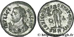 LICINIUS Ier (11/08/308-09/324) Valerius Licinianus Licinius Follis ou nummus 317-318 N° brm_162586 Date : 317-318 Nom de l'atelier : Cyzique Métal : cuivre Diamètre : 18mm Axe des coins : 5h. Poids :
