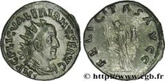 VALERIEN Ier (07/253-06/260) Publius Licinius Valerianus Antoninien 254 N° brm_162827 Date : 254 Nom de l'atelier : Rome Métal : billon Diamètre : 20mm Axe des coins : 6h. Poids : 4,46g. Degré de rare