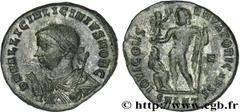 LICINIUS II (1/04/317-09/324) Flavius Valerius Constantinus Licinianus Licinius César (317-324) Centenionalis ou nummus 319 N° brm_162829 Date : 319 Nom de l'atelier : Antioche Métal : cuivre Diamètre