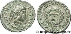 CRISPUS (1/04/317-09/326) Flavius Julius Crispus César (317-326) Centenionalis ou nummus 323 N° brm_162833 Date : 323 Nom de l'atelier : Lyon Métal : cuivre Diamètre : 18,5mm Axe des coins : 12h. Poid