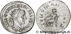 TREBONIEN GALLE (06/251-06/253) Caius Vibius Trebonianus Gallus Antoninien 252 N° brm_164505 Date : 252 Nom de l'atelier : Rome Métal : billon Diamètre : 22mm Axe des coins : 7h. Poids : 3,98g. Degré 