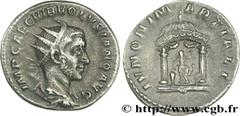 VOLUSIEN (06/251-06/253) Caius Vibius Afinius Gallus Vendumnianus Volusianus Auguste (11/251-05/253) Antoninien 252 N° brm_164845 Date : 252 Nom de l'atelier : Rome Métal : billon Diamètre : 20,50mm A