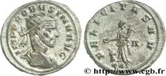 PROBUS (06-07/276-09/282) Marcus Aurelius Probus Aurelianus 277 N° brm_164873 Date : 277 Nom de l'atelier : Siscia Métal : billon Diamètre : 22,00mm Axe des coins : 1h. Poids : 5,37g. Degré de rareté 