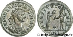 PROBUS (06-07/276-09/282) Marcus Aurelius Probus Aurelianus 282 N° brm_164878 Date : 282 Nom de l'atelier : Siscia Métal : billon Diamètre : 23,00mm Axe des coins : 12h. Poids : 3,82g. Degré de rareté