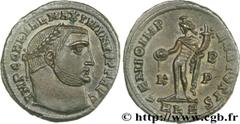 MAXIMIN II DAIA (1/05/305-04/313) Caius Galerius Valerius Maximinus Auguste (310-04/313) Follis ou nummus 309-310 N° brm_164898 Date : 309-310 Nom de l'atelier : Alexandrie Métal : cuivre Diamètre : 2