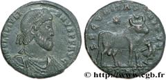 JULIEN II LE PHILOSOPHE (6/11/355-26/06/363) Flavius Claudius Julianus Auguste (02/360-26/06/363) Double maiorina, (GB, ئ 1) 362-363 N° brm_165460 Date : 362-363 Nom de l'atelier : Arles Métal : cuivr