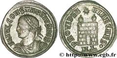 CONSTANCE II (8/11/324-3/11/361) Flavius Julius Valerius Constantius César (8/11/324-9/09/337) Centenionalis ou nummus 326-327 N° brm_165677 Date : 326-327 Nom de l'atelier : Nicomédie Métal : cuivre 