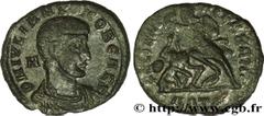 JULIEN II LE PHILOSOPHE (6/11/355-26/06/363) Flavius Claudius Julianus César (6/11/355-02/360) Maiorina réduite, (PB, ئ 3) 355-357 N° brm_165879 Date : 355-357 Nom de l'atelier : Aquilée Métal : cuivr