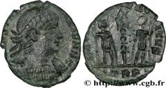 CONSTANTIN II (1/03/317-04/340) Flavius Claudius Julius Constantinus César (1/03/317-9/09/337) Centenionalis ou nummus 336-337 N° brm_166513 Date : 336-337 Nom de l'atelier : Trèves Métal : cuivre Dia