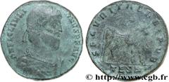 JULIEN II LE PHILOSOPHE (6/11/355-26/06/363) Flavius Claudius Julianus Auguste (02/360-26/06/363) Double maiorina, (GB, ئ 1) 362-363 N° brm_166620 Date : 362-363 Nom de l'atelier : Thessalonique Métal
