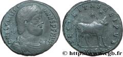 JULIEN II LE PHILOSOPHE (6/11/355-26/06/363) Flavius Claudius Julianus Auguste (02/360-26/06/363) Double maiorina, (GB, ئ 1) 362-363 N° brm_166621 Date : 362-363 Nom de l'atelier : Thessalonique Métal