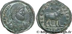 JULIEN II LE PHILOSOPHE (6/11/355-26/06/363) Flavius Claudius Julianus Auguste (02/360-26/06/363) Double maiorina, (GB, ئ 1) 362-363 N° brm_166623 Date : 362-363 Nom de l'atelier : Thessalonique Métal