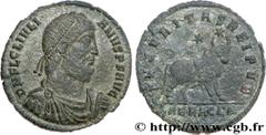 JULIEN II LE PHILOSOPHE (6/11/355-26/06/363) Flavius Claudius Julianus Auguste (02/360-26/06/363) Double maiorina, (GB, ئ 1) 362-363 N° brm_166638 Date : 362-363 Nom de l'atelier : Héraclée Métal : cu