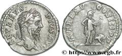 SEPTIME SEVERE (13/04/193-4/02/211) Lucius Septimius Severus Denier 207 N° brm_166710 Date : 207 Nom de l'atelier : Rome Métal : argent Diamètre : 18mm Axe des coins : 12h. Poids : 2,96g. Degré de rar