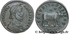 JULIEN II LE PHILOSOPHE (6/11/355-26/06/363) Flavius Claudius Julianus Auguste (02/360-26/06/363) Double maiorina, (GB, ئ 1) 362-363 N° brm_166714 Date : 362-363 Nom de l'atelier : Cyzique Métal : cui
