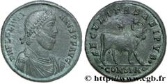 JULIEN II LE PHILOSOPHE (6/11/355-26/06/363) Flavius Claudius Julianus Auguste (02/360-26/06/363) Double maiorina, (GB, ئ 1) 362-363 N° brm_166718 Date : 362-363 Nom de l'atelier : Constantinople Méta