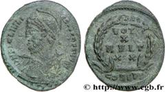 JULIEN II LE PHILOSOPHE (6/11/355-26/06/363) Flavius Claudius Julianus Auguste (02/360-26/06/363) Maiorina ou nummus, (PB, ئ 3) 362-363 N° brm_166741 Date : 362-363 Nom de l'atelier : Constantinople M